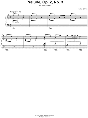 Prelude, Op. 2, No. 3