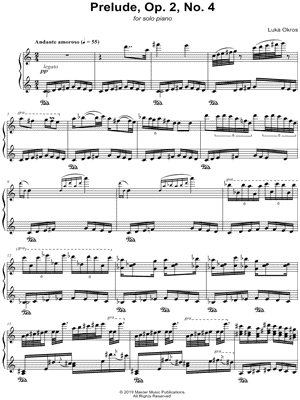 Prelude, Op. 2, No. 4