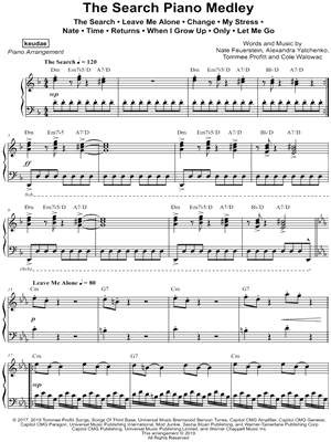 The Search Piano Medley