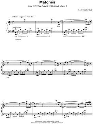 Matches (Seven Days Walking Day 6)