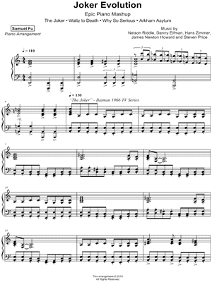 Joker Evolution (Epic Piano Mashup)