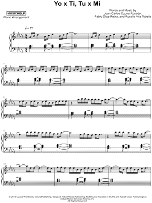 Yo x Ti, Tu x Mi