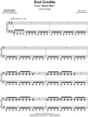 End Credits from Spider-Man [intermediate]