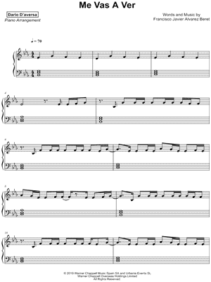 Me vas a ver