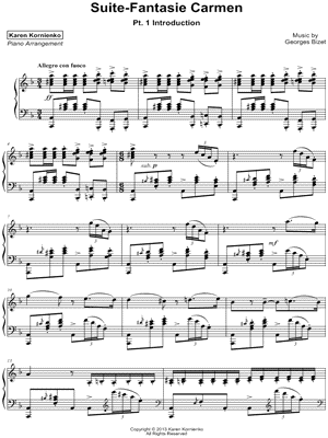 Suite-Fantasie Carmen: Pt. 1. Introduction