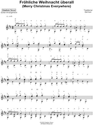 Fröhliche Weihnacht überall