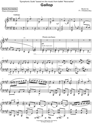 The Nutcracker Symphonic Suite: 3. Gallop