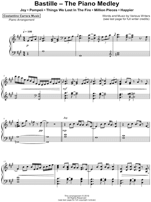 Bastille - The Piano Medley