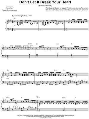 Don't Let It Break Your Heart (Ballad Version)