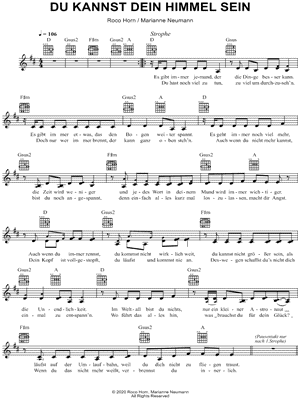 Du kannst dein Himmel sein