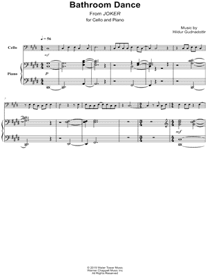 Bathroom Dance - Cello & Piano