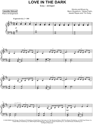 LOVE IN THE DARK [easy - abridged]