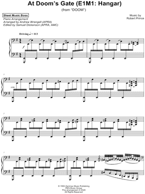 At Doom's Gate (E1M1: Hangar)