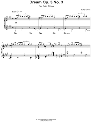 Dream Op. 3 No. 3