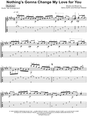 Nothing's Gonna Change My Love for You