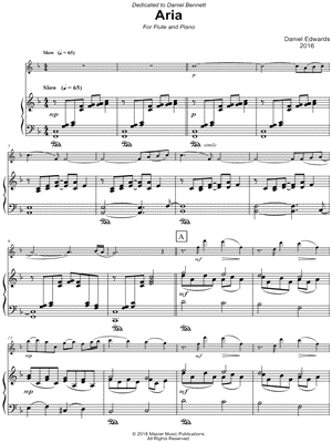 Aria - Flute & Piano