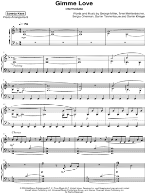 Gimme Love [intermediate]