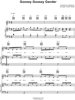 Goosey Goosey Gander