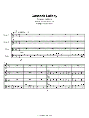 Cossack Lullaby