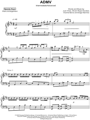 ADMV [intermediate / advanced]