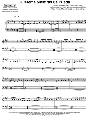 Quiéreme Mientras Se Pueda