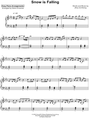 Snow Is Falling [easy]