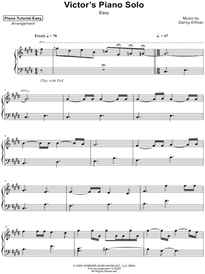 Victor's Piano Solo [easy]
