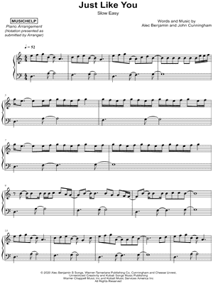 Just Like You [slow easy]
