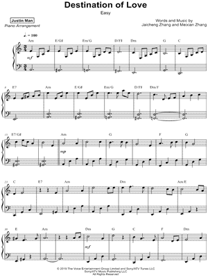 Destination of Love [easy]