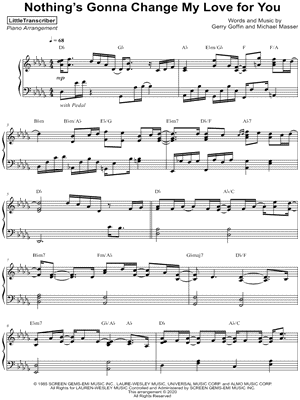 Nothing's Gonna Change My Love for You