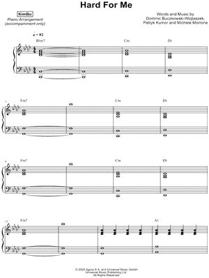 Hard for Me [accompaniment only]