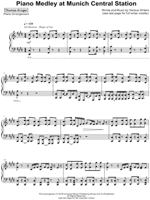 Piano Medley at Munich Central Station