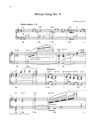 African Song No. 9