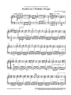 Beethoven's Birthday Boogie