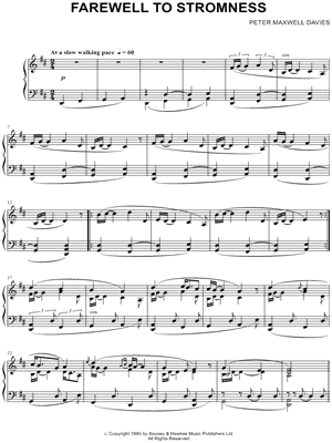 Farewell to Stromness