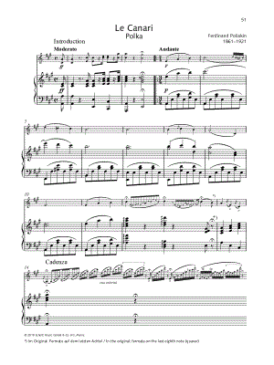 Le Canari - Violin & Piano