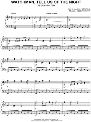 Watchman, Tell Us of the Night