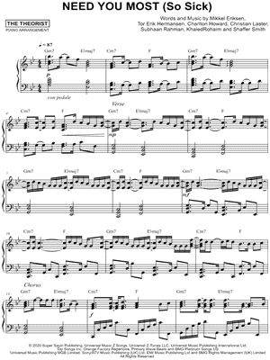 NEED YOU MOST (So Sick)