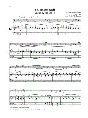 Scene by the Brook - Trumpet & Piano