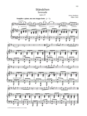 Serenade - Violin & Piano