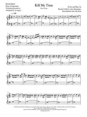 Kill My Time [slow easy]