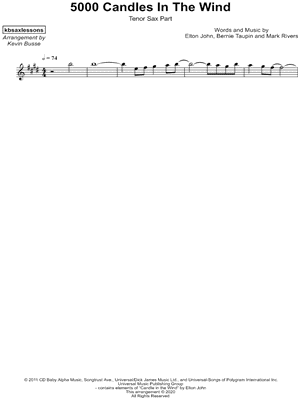 5000 Candles in the Wind