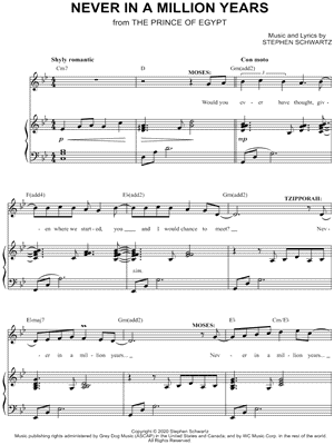 Never in a Million Years