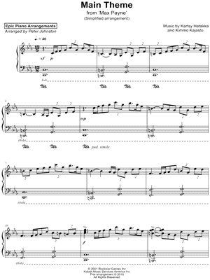 Max Payne - Main Theme [simplified]