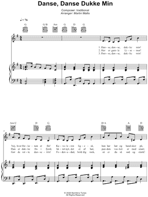 Danse, Danse Dukke Min