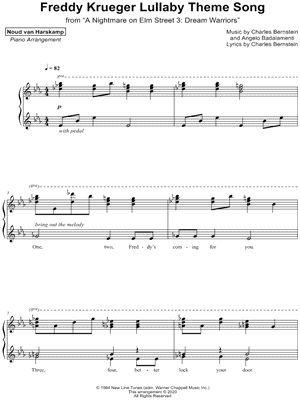 Freddy Krueger Lullaby Theme Song