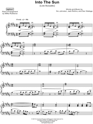 Into the Sun (Live Acoustic)