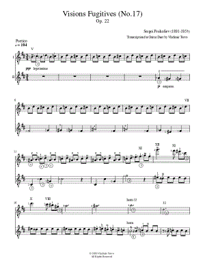 Visions Fugitives (No. 17)