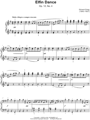 Elfin Dance, Op. 12, No. 4