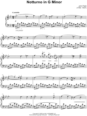 Notturno in G Minor (Nocturne No. 5)